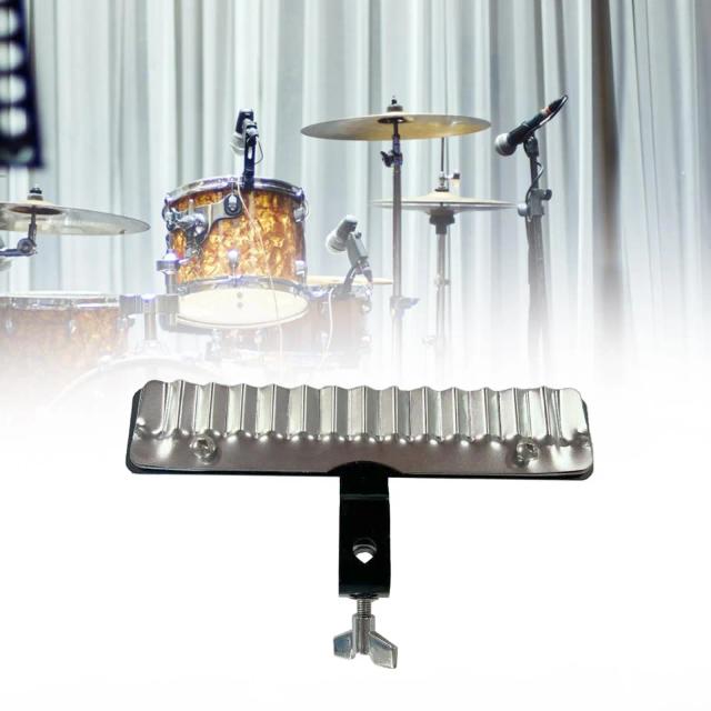 Percussão Crasher: Acessório Inovador para Bateria e Drum Set com Montagem em Percussão Rod