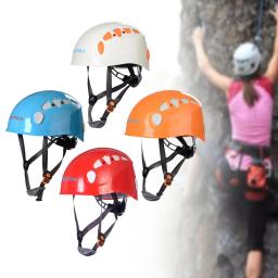 Capacete de escalada, capacete de espeleologia, proteção respirável, capacete de construção para homens, mulheres, adultos, trabalho em árvore, rapel - Image 4