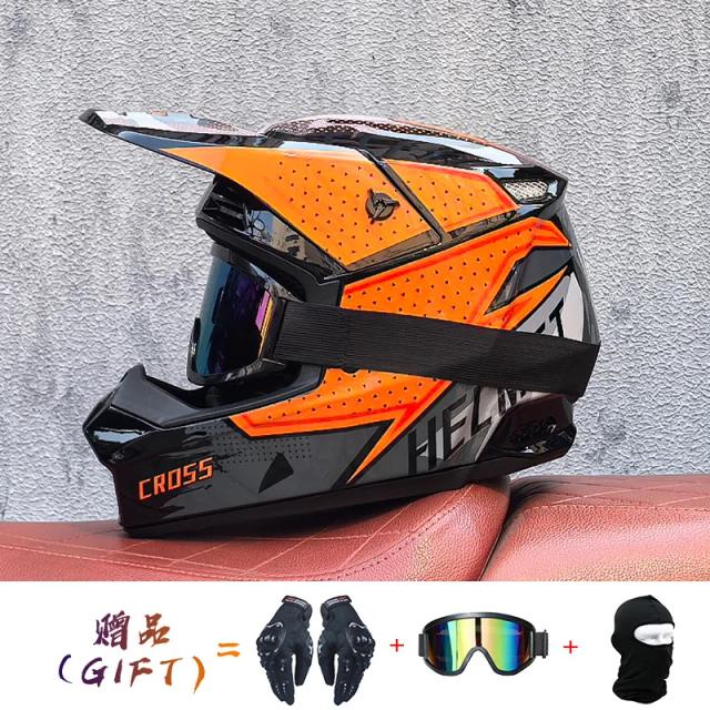 ORZ Capacete Off-road para Motocicleta Rally Downhill Mountain Bike