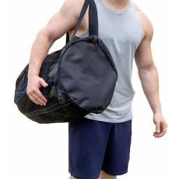 Multifuncional Snorkeling Foldable Mesh Tote, Surf, Natação, Portátil, Nylon, Exterior, Mergulho, Extra Grande, Saco De Armazenamento De Praia - Image 2