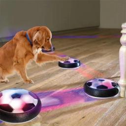 Motion Activated Automatic Gliding Disc para Animais, Brinquedo Interativo, Efeitos de Iluminação Legal, Brinquedos para Cães, Ativo - Image 1