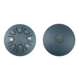 Aço língua tambor para crianças, música brinquedos, tambor etéreo, iniciante, Zen percussão, presente de aniversário, 4,5 polegadas, 8 tons - Image 4