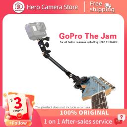 GoPro The Jam Instrumentos Musicais Stand, câmera de movimento, bateria, fixação de palco, suporte ajustável, HERO13, 12, 11, 10, 9 - Image 1