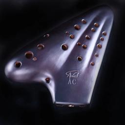 Instrumentos Musicais Tradicionais, Fumado Ocarina Profissional, C Key, Zelda Música Flauta, 3 Tubo, 12 Buracos, Presentes - Image 5