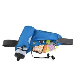 Sacos de cintura com suporte de garrafa de água para homens e mulheres, cinto de hidratação, esportes Fanny Pack, ginásio, corrida, celular, corrida, ciclismo - Image 5