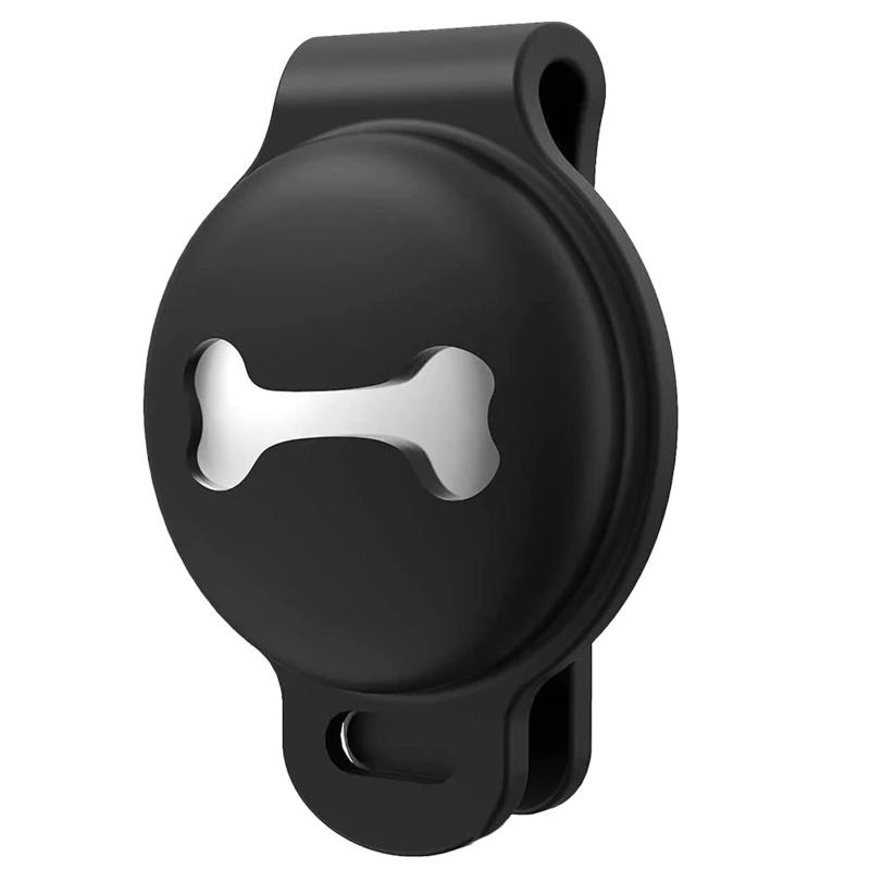 Suporte para coleira cachorro com etiqueta ar, capas coleira silicone para animais estimação para capa anti-perda - Image 1
