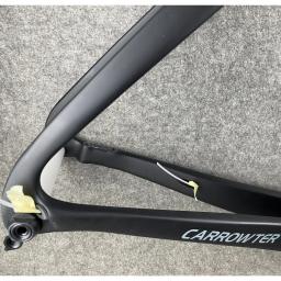 Quadro de estrada de carbono quadros de bicicleta de velocidade t1100 bb79 freio a disco conjunto de quadros de bicicleta de corrida + guiador logotipo personalizado dpd ups navio - Image 6