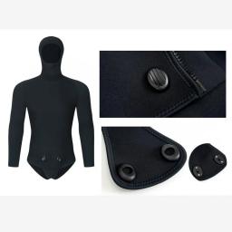 Jaquetas masculinas de neoprene, calças de surf, snorkeling, mergulho, subaquático, roupas de pesca submarina, equipamento kitesurf, 3mm - Image 5