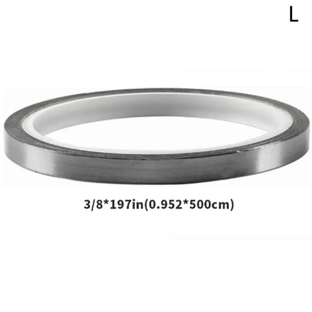 Fita de Raquete de Tênis com Placa Escondida e Chumbo Ponderado - 1 Rolo com 4m de Comprimento