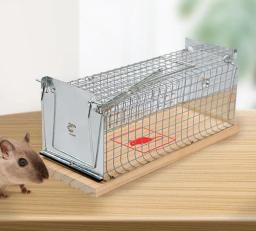 Inteligente Ratoeira de Bloqueio Automático Armadilha De Rato, Ferro Net, Catcher Mouse Doméstico, Armadilha Humana Reutilizável, Interior e Exterior Catcher - Image 3