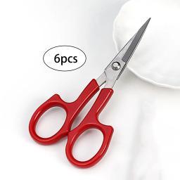 Tesoura curvada para corte de bordado, Ferramentas alfaiate, Acessórios de costura, Cabeça para cima, Tecido angular, Ponto cruz, Pacote 6 - Image 3