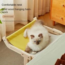 Cat Window Perch Hammock para gatos interiores, assento de cama, dentro no chão, cabeceira e gaveta do armário - Image 4