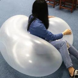 130cm bolha bola de alta qualidade bouncy bola TPR balão verão ao ar livre interativo descompressão brinquedo saltando bola cheia de água - Image 3