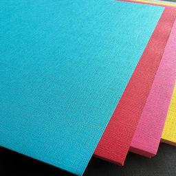 Papel Cardstock Colorido de Textura Fraca, Impressão Dupla Face, Papel Grosso Premium Craft, A5 Color, 50 Sheet, 230gsm - Image 6