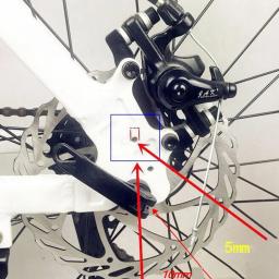 1 par dobrável pedal de bicicleta mountain bike engrossado apoio para os pés peg acessórios de ciclismo - Image 6