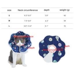 Gato macio cone elizabetano colar para cães gatos recuperação protetora cone para cães e gatos para evitar animais de estimação de lamber cone - Image 6