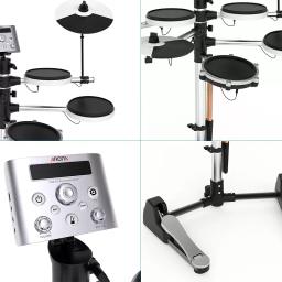 Preço do atacadista Completa Bateria Eletrônica Kit Pad Set w/Módulo-Aroma TDX-10 feito de Percussão Fábrica - Image 6