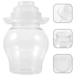 Garrafa De Recipiente De Plástico Para Fermentação De Alimentos, Frascos De Alimentos Domésticos, Kimchi Jar, Legumes Fermentando Pickle - Image 1