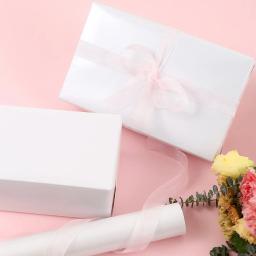 Papel Kraft Ambiental para Artesanato, Papel de Embrulho, Flores e Presentes DIY, Tampão Degradável, 30cm x 5m - Image 5