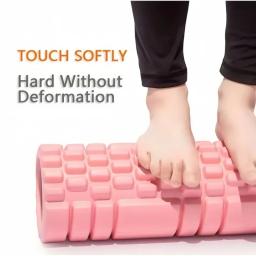 Rolo flutuante tridimensional de espuma de coluna de yoga oca para pilates yoga exercício fitness relaxamento massagem muscular vara clube - Image 6