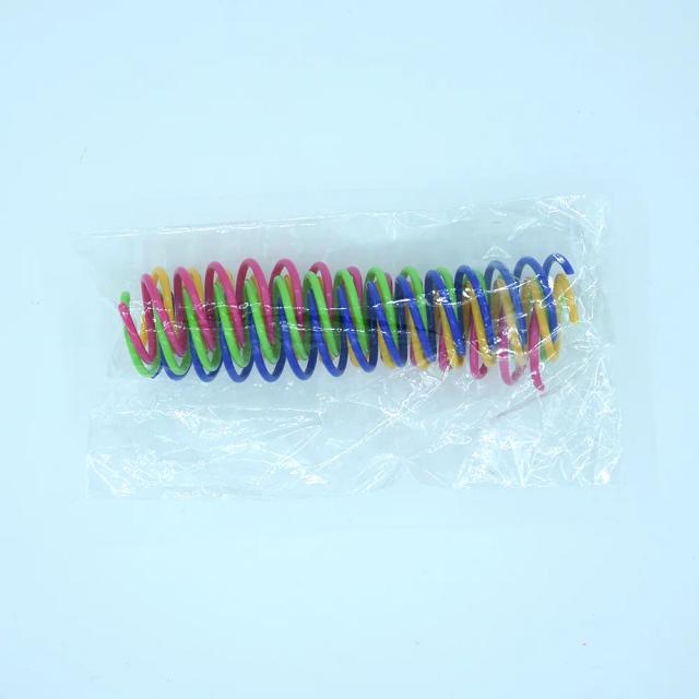 Conjunto de Brinquedos Interativos de Plástico para Gatos - 4 Peças Diversão na Primavera