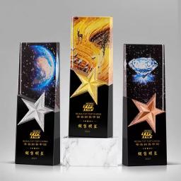 Personalizado K9 Troféu De Cristal, Impressão A Cores, Imagem Do LOGOTIPO, Evento Esportivo, Empresa Prêmio, Lembranças De Festa, Presentes Estatueta, High-end - Image 2
