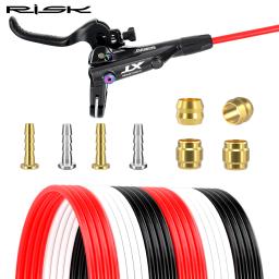Risco bicicleta kit mangueira de freio a disco hidráulico tubo habitação conjunto para shimano magura sram SM-BH59 bh90 compressão bucha & agulha - Image 1
