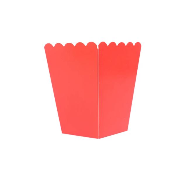 Caixas de Papel Coloridas para Crianças - Kit com 12 Caixas de Pipoca e Snacks para Casamentos e Aniversários