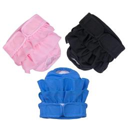 Lavável reutilizável pet calças fisiológicas, calcinha sanitária, fraldas para cães fêmeas, cão grande, médio e grande, Mascotas Suprimentos - Image 3