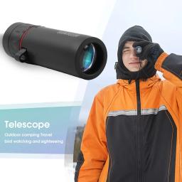 Ao ar livre 2000x25 hd telescópio monocular mini portátil telescópio do telefone móvel com suporte acampamento caça observação de pássaros telescópios - Image 5