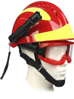 Capacete De Resgate De Emergência ABS Com Farol E Óculos De Proteção, Bombeiro, Capacete De Resgate De Fogo, Capacete De Resgate, Segurança, F2 - Image 4
