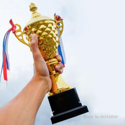 Troféu De Metal De Tamanho Personalizado, Prêmio Criativo, Caligrafia, Futebol, Mesa, Tênis, Badminton, Jogo, Troféu Personalizado - Image 2