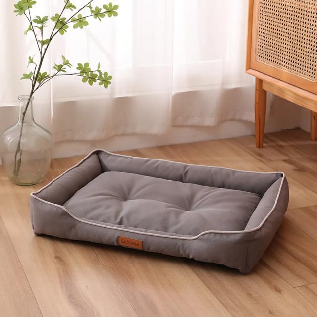 Almofada impermeável e resistente para pets: conforto e durabilidade para cães e gatos.