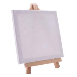 10 Set Artistas Mini Canvas Set Pintura Artesanato DIY Desenho Pequeno Mesa Cavalete Presente - Image 5