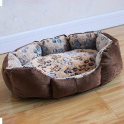 Sofá quente de pelúcia macia para animais de estimação, Canil Sleep Basket para cães pequenos e gatos, Camas para cães, tapetes, Cat Supplies, 1pc - Image 4
