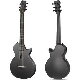 Enya-Smart Carbon Fiber guitarra elétrica, acústica com captador, caso, cinta, cabo, guitarra, violino, viagem, GO SP1, 35" - Image 2