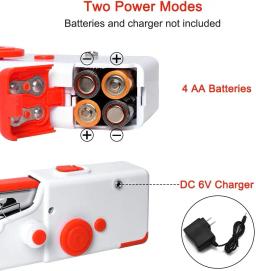 Mini máquina de costura elétrica com bobina, portátil, apto para bordado, trabalho manual, casa, viagem, acessórios de costura - Image 6