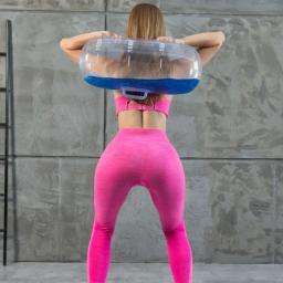 Peso ajustável inflável água haltere corpo moldar estabilidade saco de energia de água perda de gordura carga-rolamento - Image 4