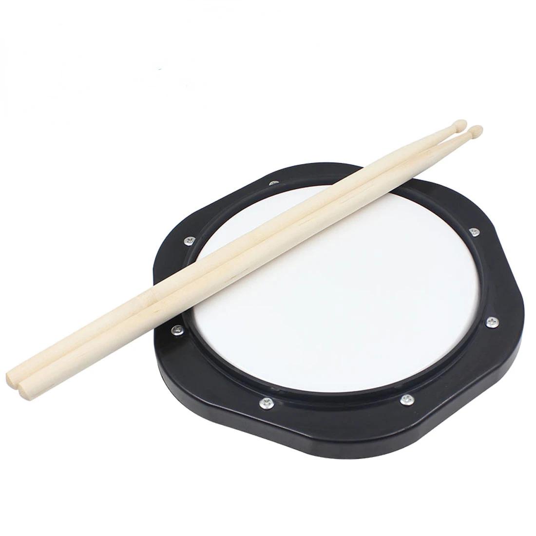 Dumb Kits de Bateria para Iniciantes, Jazz Bateria, Prática Pad, Instrumento de Percussão, Instrumento Musical, Baquetas ABS, 10 em - Image 1