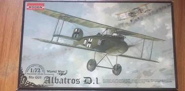 Montagem do Modelo 1/72 da Aeronave Albatroz Alemão da Primeira Guerra Mundial