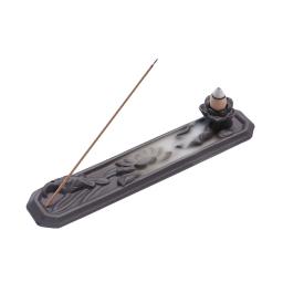Artesanato cerâmico Corallite Backflow Incenso Queimador Roxo Argila Lótus Incenso Stick Holder Cerâmica Home Desktop Ornamento - Image 3