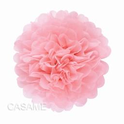5 pçs 4 6 8 10 12 Polegada papel de tecido pom pom pompons festa de casamento papel pompom flor para decoração de casamento pompons aniversário bebê - Image 2