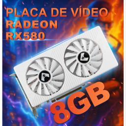 Radeon RX580 8G Placas Gráficas GDDR5 Placa de Vídeo DP DVI PCIE3.0x16 para Computador de Jogos Placa GPU RX 580 Completa Novo MAXSUN AMD - Image 6