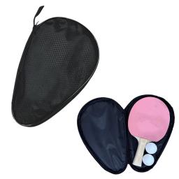 Raquete de tênis de mesa Tampa, Bolsa De Transporte, Capa, Segure 1 Pá, 2 Bolas, Viagem - Image 3