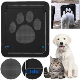 Porta de tela magnética para animais de estimação, porta Flap, janela Flap, Dog Gate, cachorro e gatinho, Pet Door, Security Lock, Home Garden, pequeno - Image 2