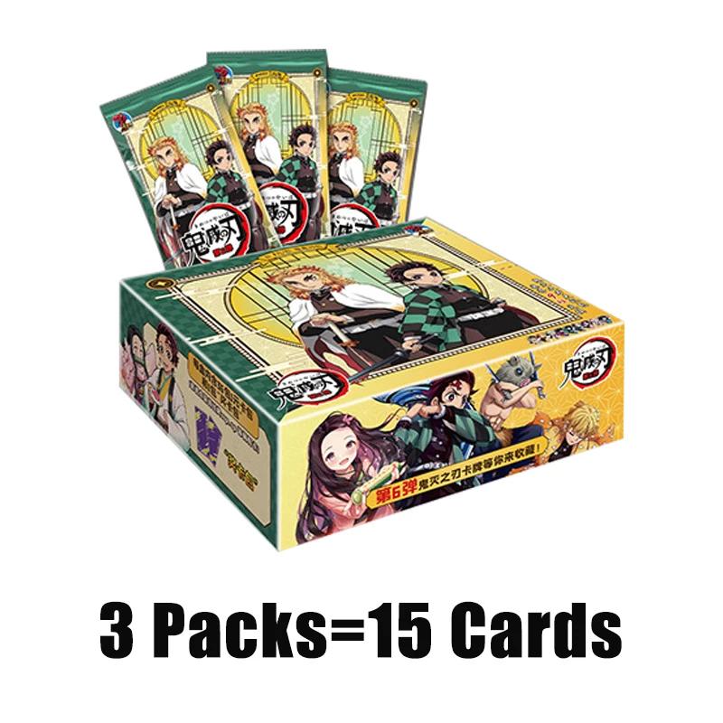 Demon Slayer Anime Cards Box para crianças, coleção Hobby, TCG Playing Game, carta rara, Kimetsu No Yaiba Figuras, brinquedo de presente, novo, 2024 - Image 1