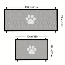 Rede de isolamento portátil para animais de estimação, cerca não perfurada para cão e gato, Pet Shop, suprimentos de isolamento - Image 2