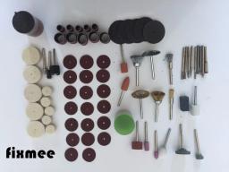 Conjunto de acessórios de ferramenta rotativa fixtamanho 100, serve para dremel 1/8 "(3.175mm), haste de polimento para máquina rotativa - Image 3