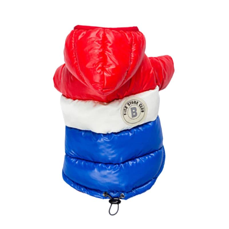 Colete de algodão impermeável para animais de estimação, roupas luxuosas para cães, casaco chihuahua, fantasia de cachorro, buldogue francês, quente, inverno - Image 1