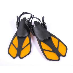 Barbatanas de natação barbatanas snorkel snorkeling engrenagem flippers viagens tamanho malha saco alças extra calcanhar aberto ajustável volta natação mergulho - Image 6